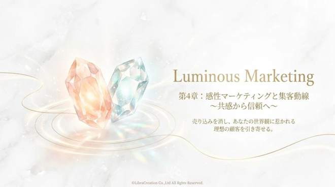 第4講 Luminous Marketing 教材表紙