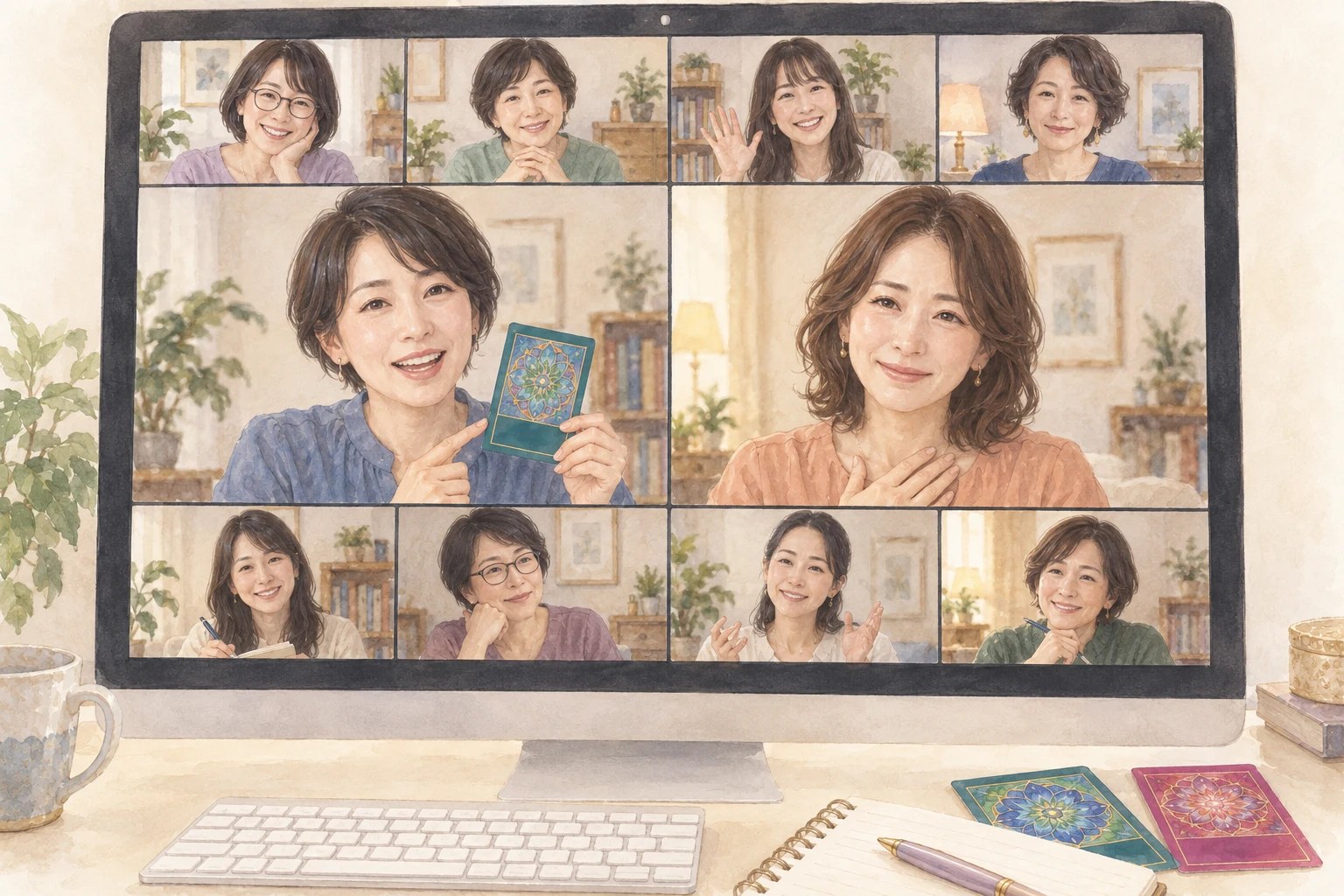 仲間のリーディングを一緒に学ぶ